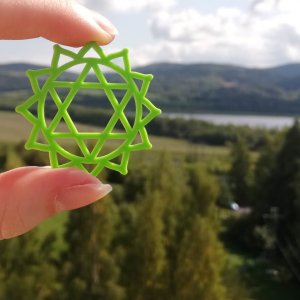 zelená srdeční čakra – Anahata